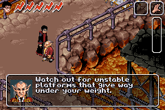 Harry Potter and the Chamber of Secrets screenshot 3 for GameBoy Advance